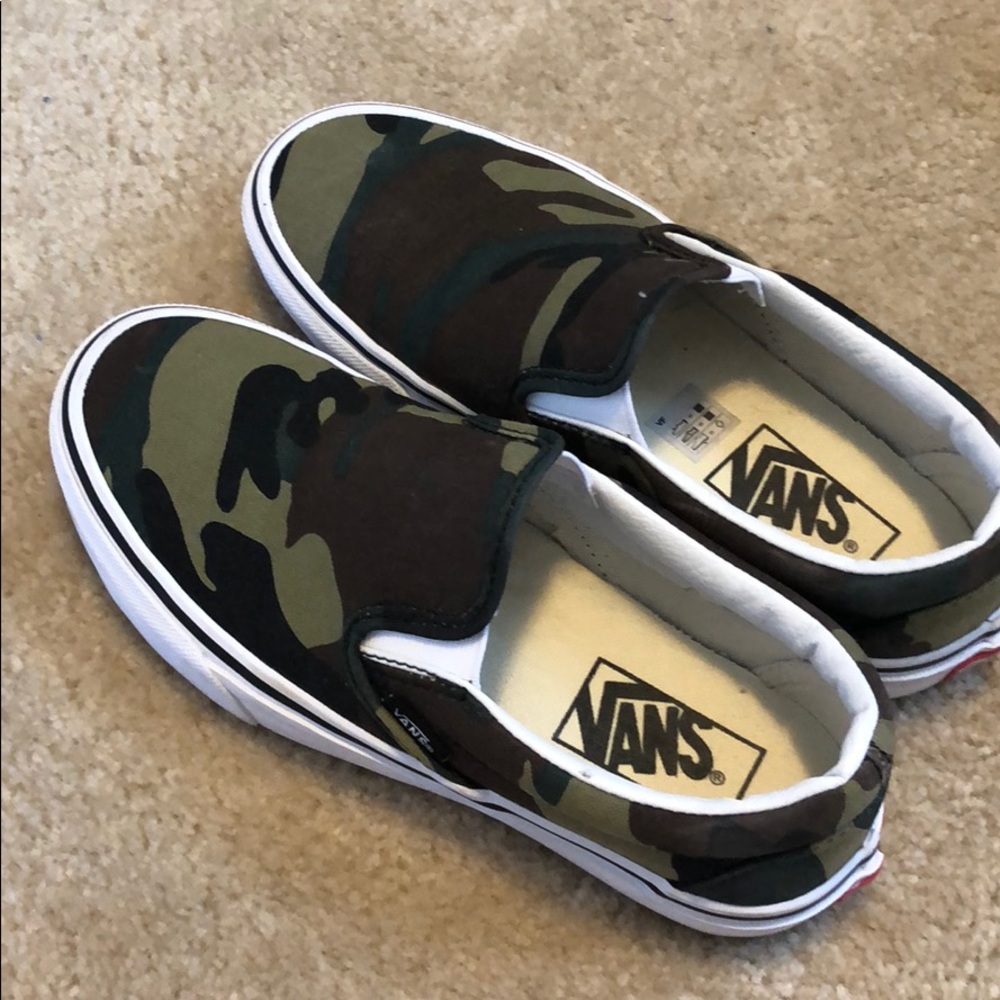Camp slip on vans